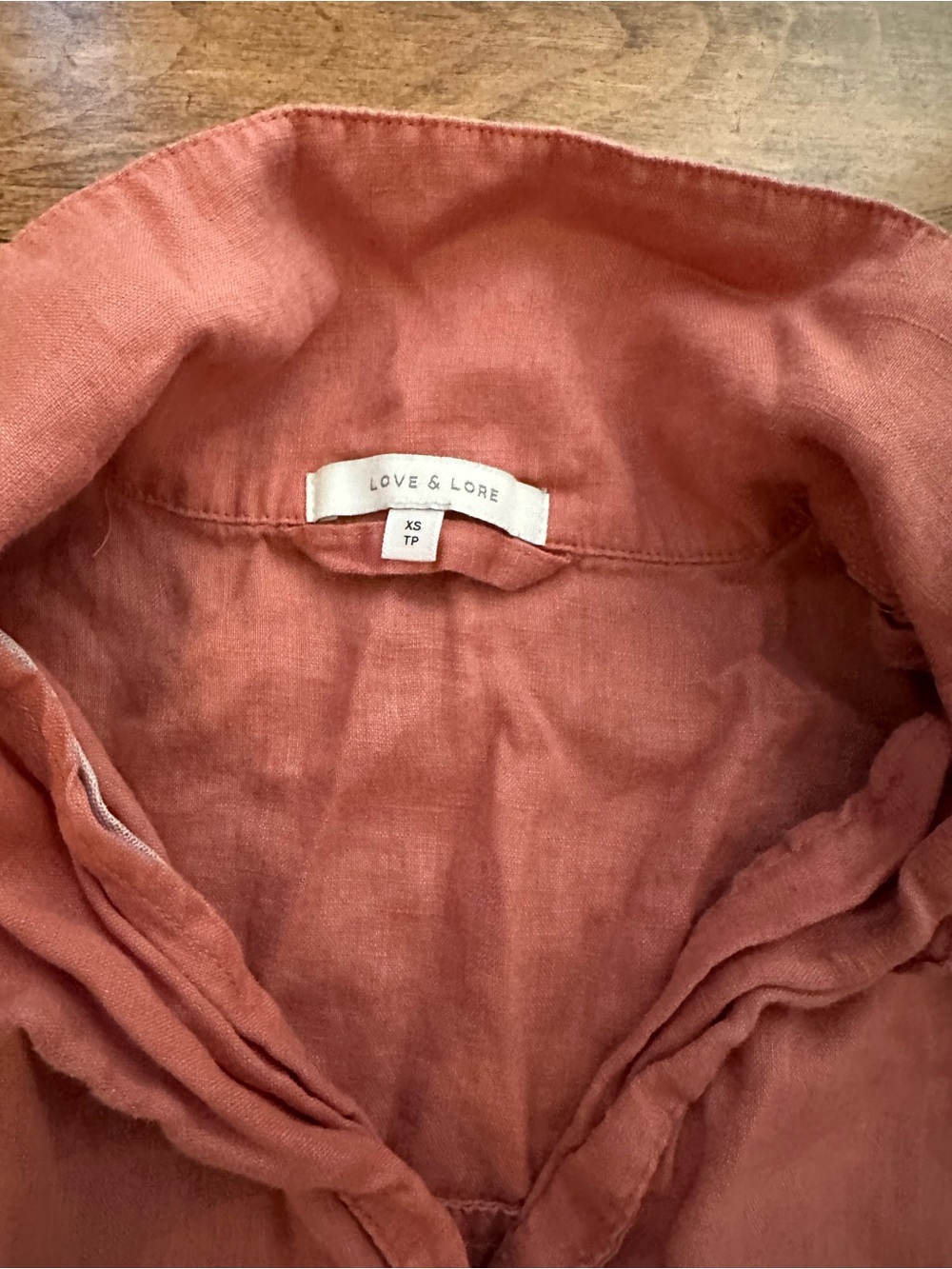 Women's Love & Lore Linen pajamas- XS